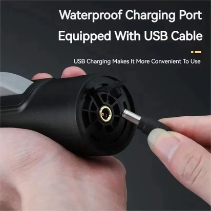 Portable Electric Fish Scraper Waterproof Fish Scale Remover Fish Scale Cleaner USB Rechargeable Fish Scale Knife Seafood Tools