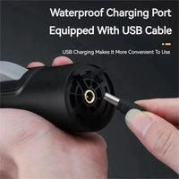 Portable Electric Fish Scraper Waterproof Fish Scale Remover Fish Scale Cleaner USB Rechargeable Fish Scale Knife Seafood Tools